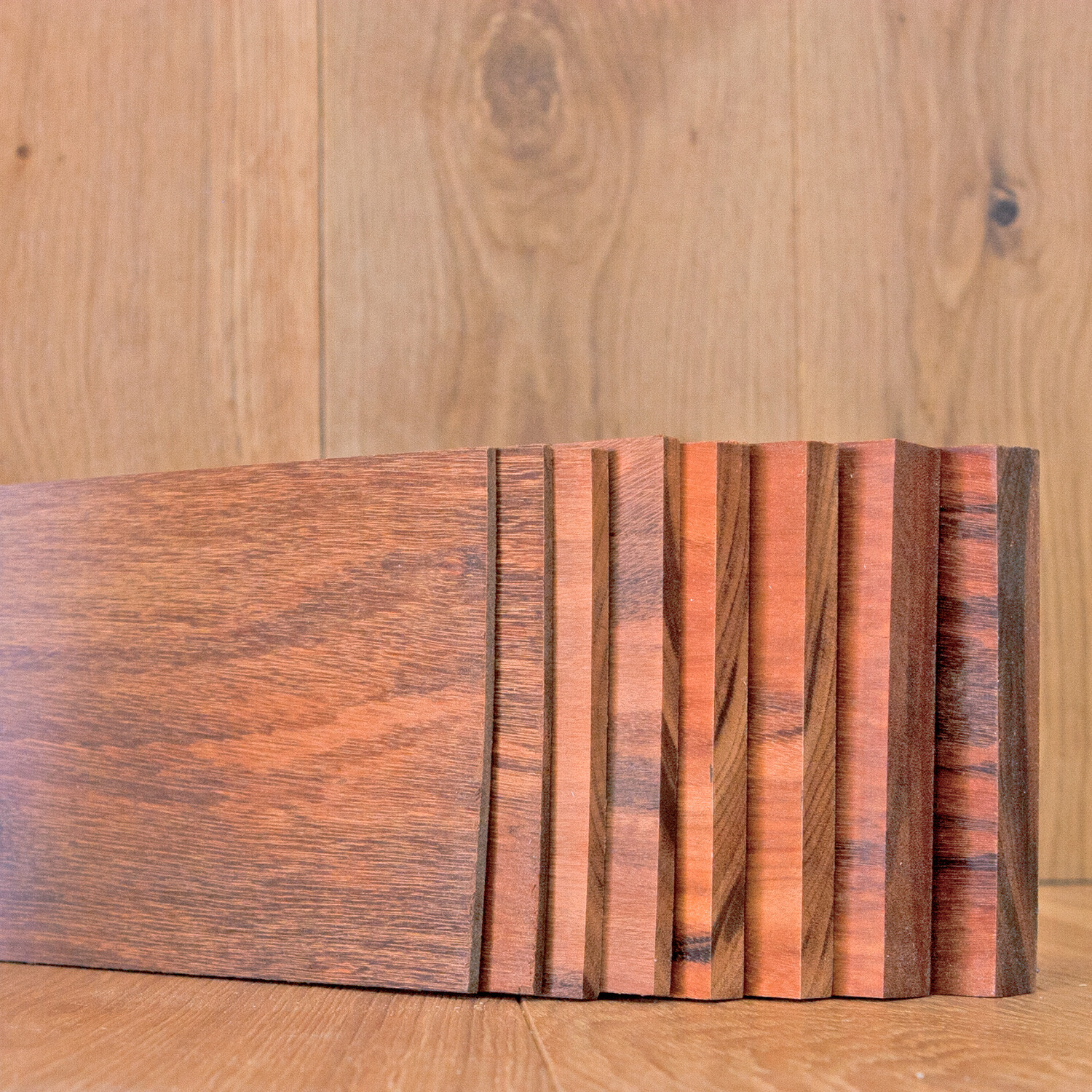 1/8″, 1/4″, 1/2″ & 3/4″ S4S Goncalo Alves Dimensional Lumber