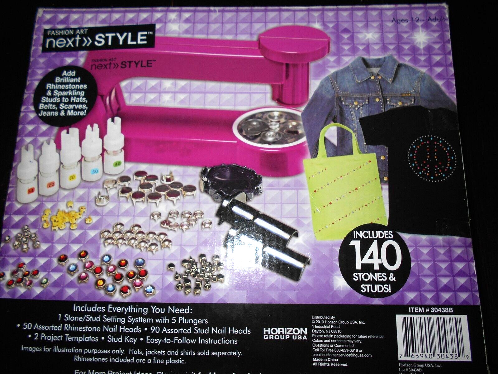 FASHION DECORATOR Premium Stone & Stud Setting System New in Box