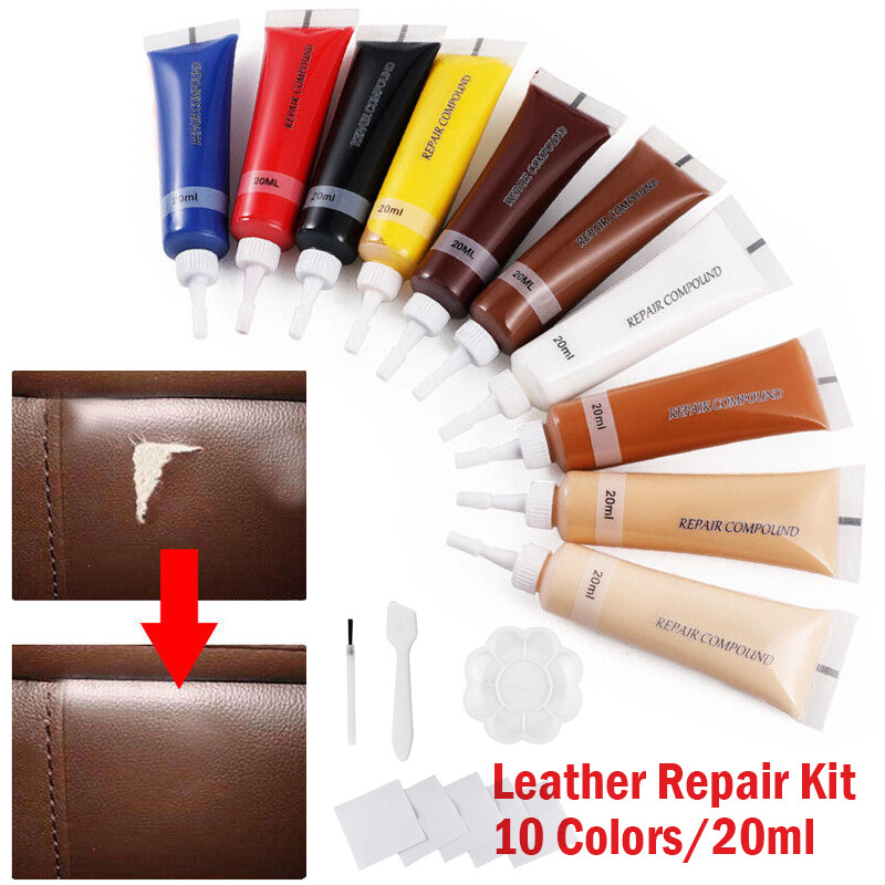 Vinyl and Leather Repair Kit Filler for Furniture Jacket, Sofa, Boat or Car Seat