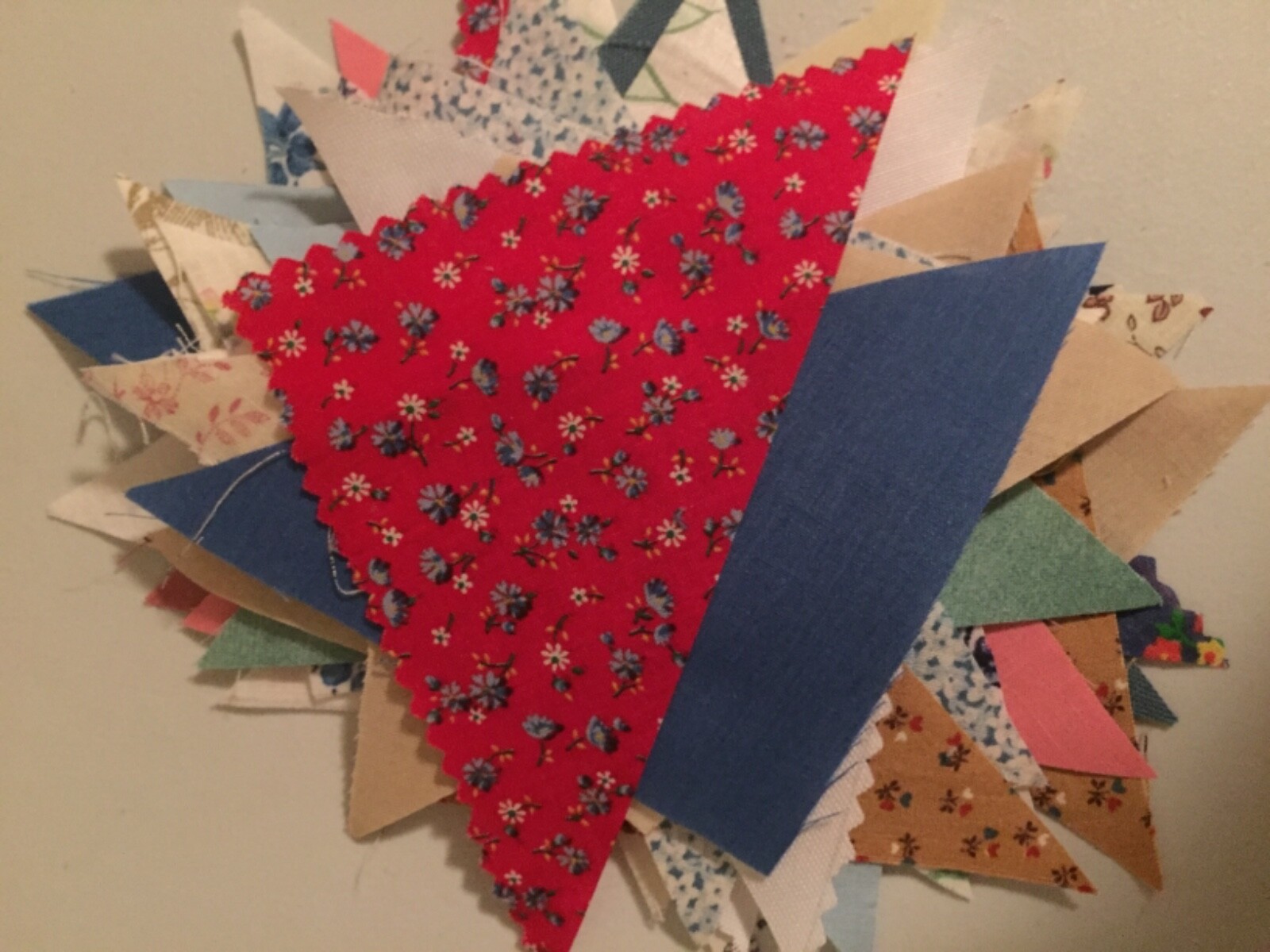 Cotton Half Square Quilting Triangles- 100