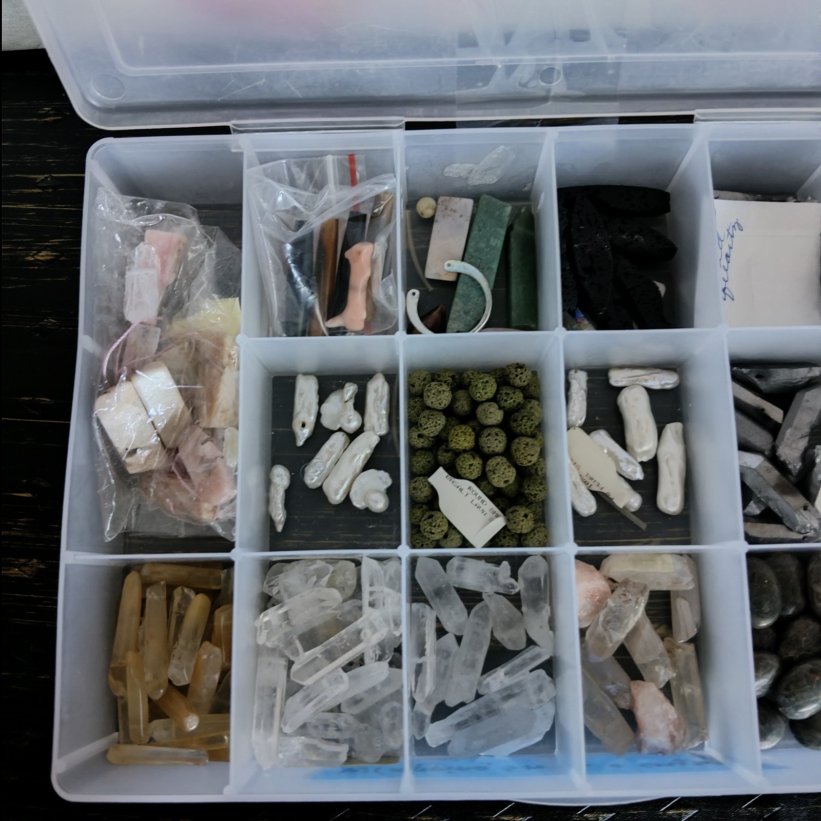 Jewelry maker Crafter Lot of Wrapping Stones also Pendants * Hobbys*