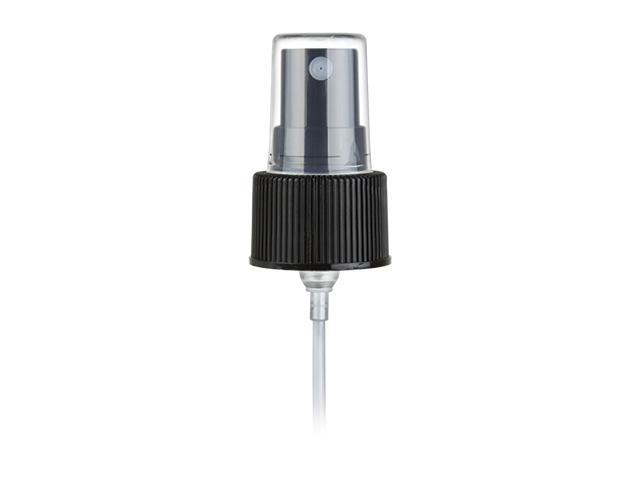 1 oz Clear Bullet Bottle PET w/ CHOICE of mist sprayers -12 sets FREE SHIPPING