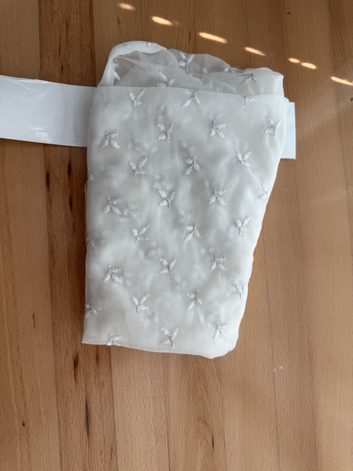 Bag Of Sheer Fabric Remnants ~ Less Than 1 Yd Pieces
