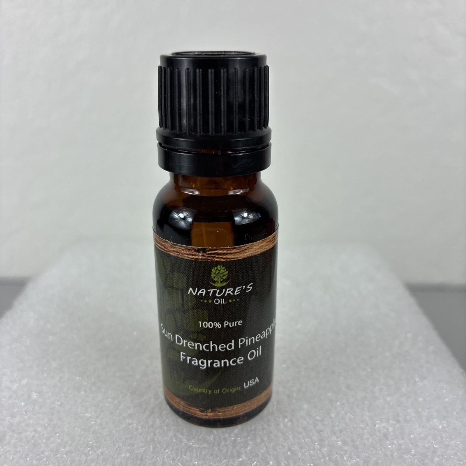 Nature’s Oil 100% Pure Sun Drenched Pineapple Fragrance 15 mL 0.5 FL Oz Soap New