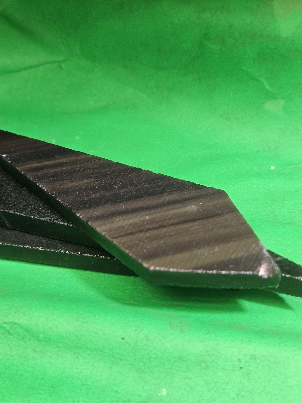 Lot of 6 Rainbow Obsidian Lancelet Flint Knapping Preforms