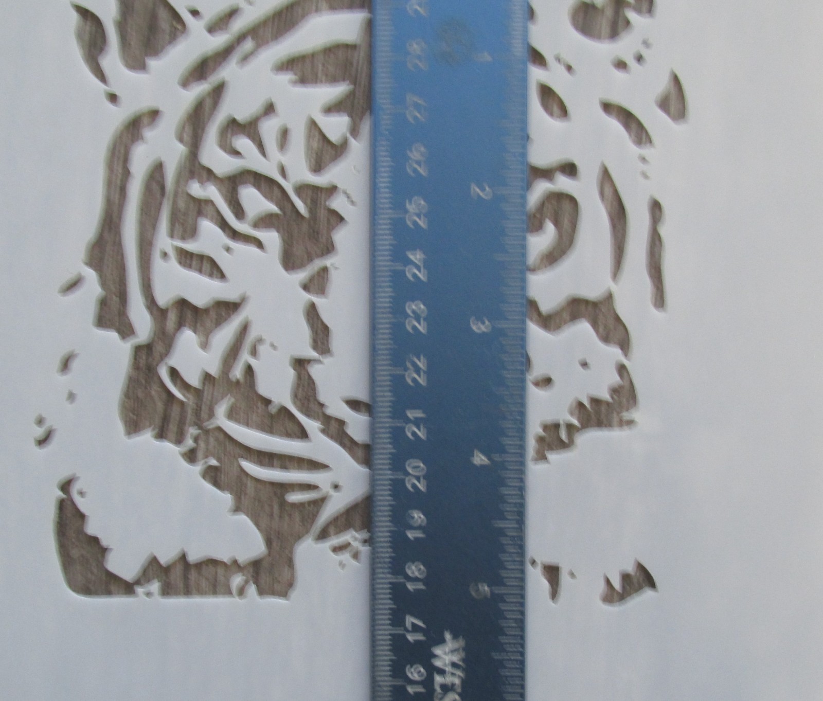 Tiger Reusable Stencil 10 Mil Mylar Tiger Jungle Indonesia