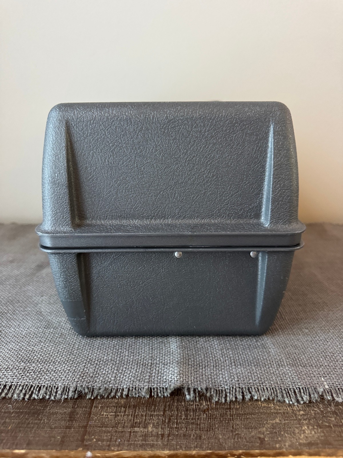 Vintage Art Bin 3 Tray Organizer Box 8413 1990s Gray Craft Storage Box USA MADE