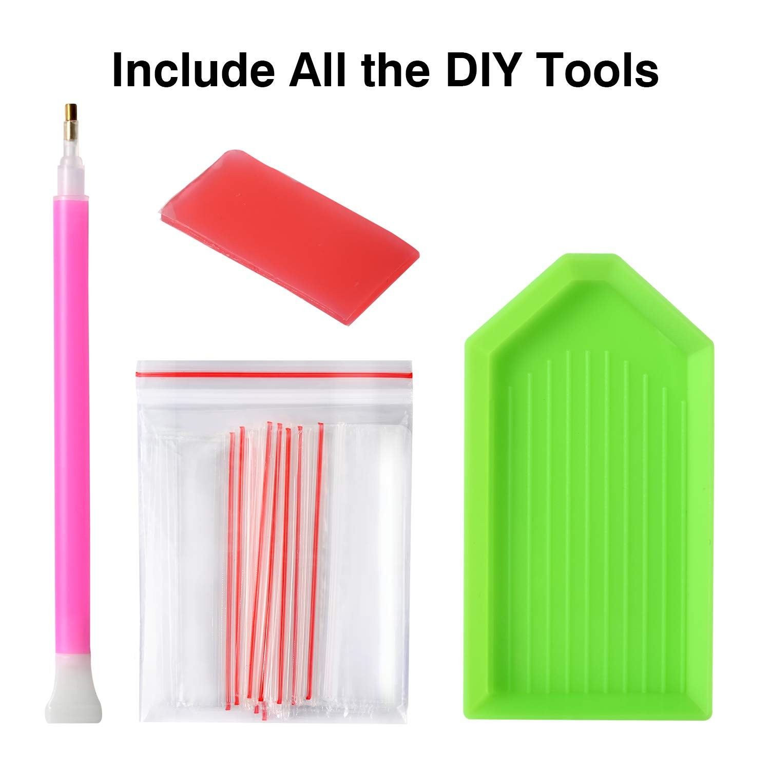 Color Abstract Diamond Painting Kit Full Drill Wall Art Decoration Set