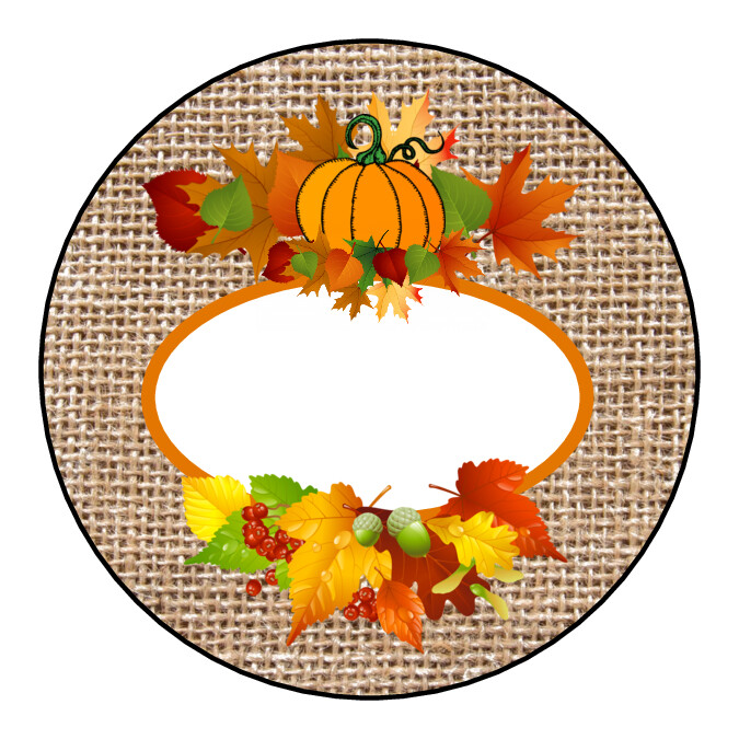 20 Mason jar, Ball canning labels, stickers, tags, 2 inch size, fall, autumn