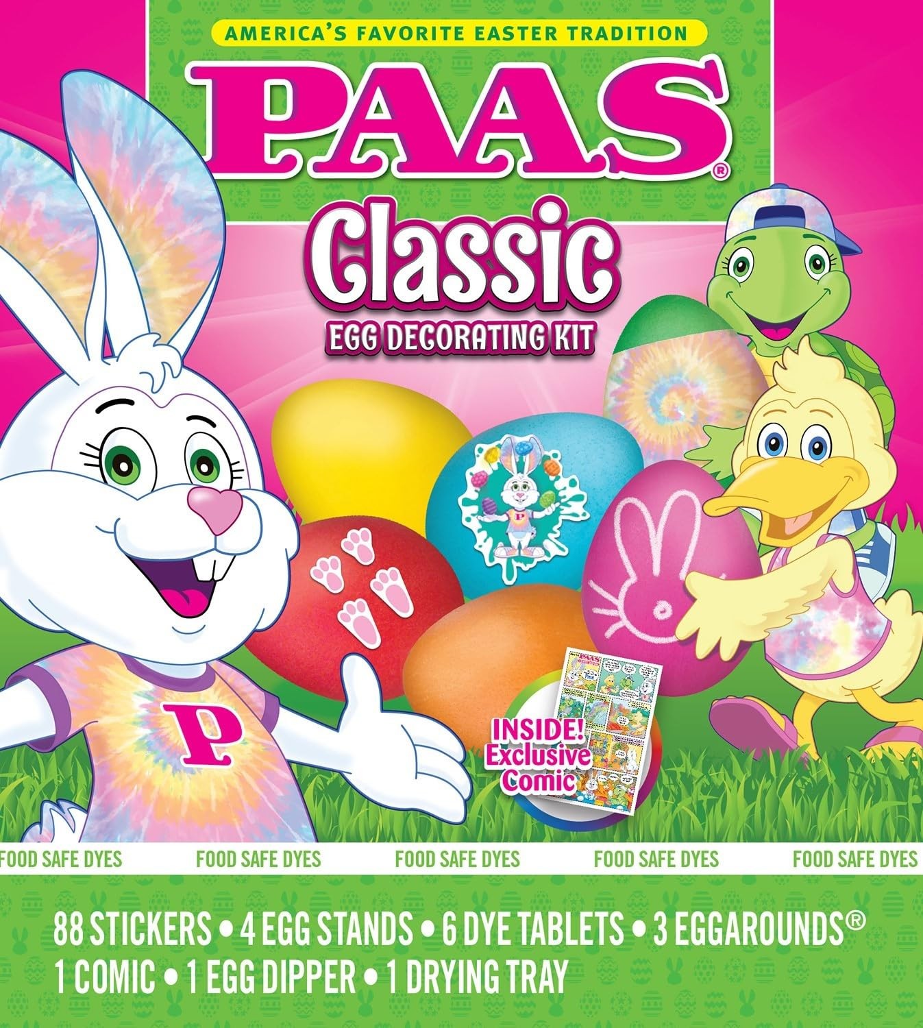 Classic Egg Decorating Kit Bundle With 3 Paas Kits Safe Fun For All Ages