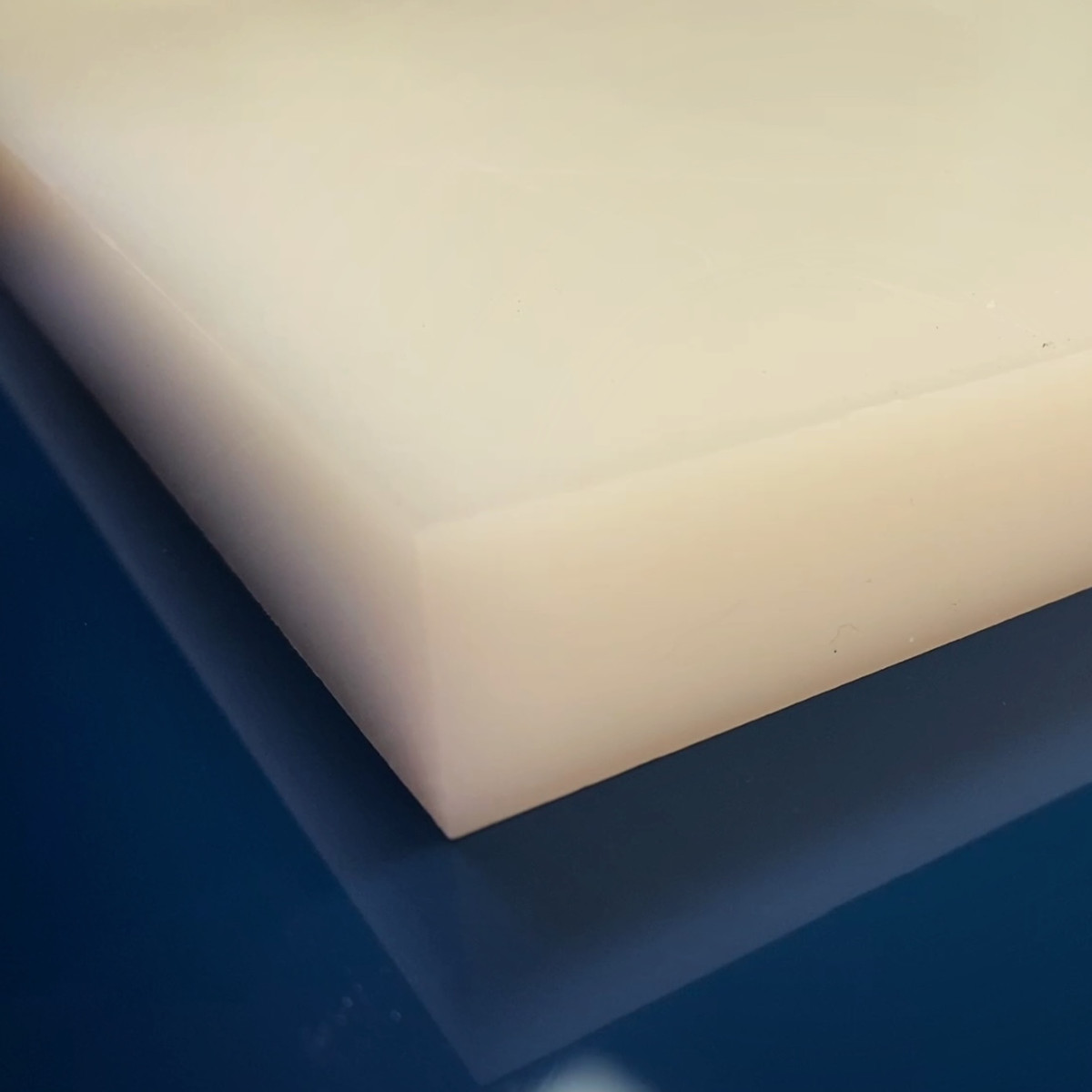 UHMW Plastic Sheet – 1″ Thick – Natural – Pick Your Size – Machinable Flat Stock