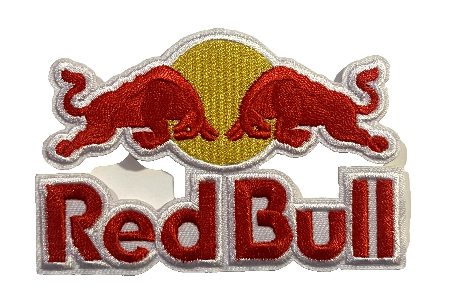 RED BULL Racing Motorsports Energy Drink – Embroidered Iron-On Patch