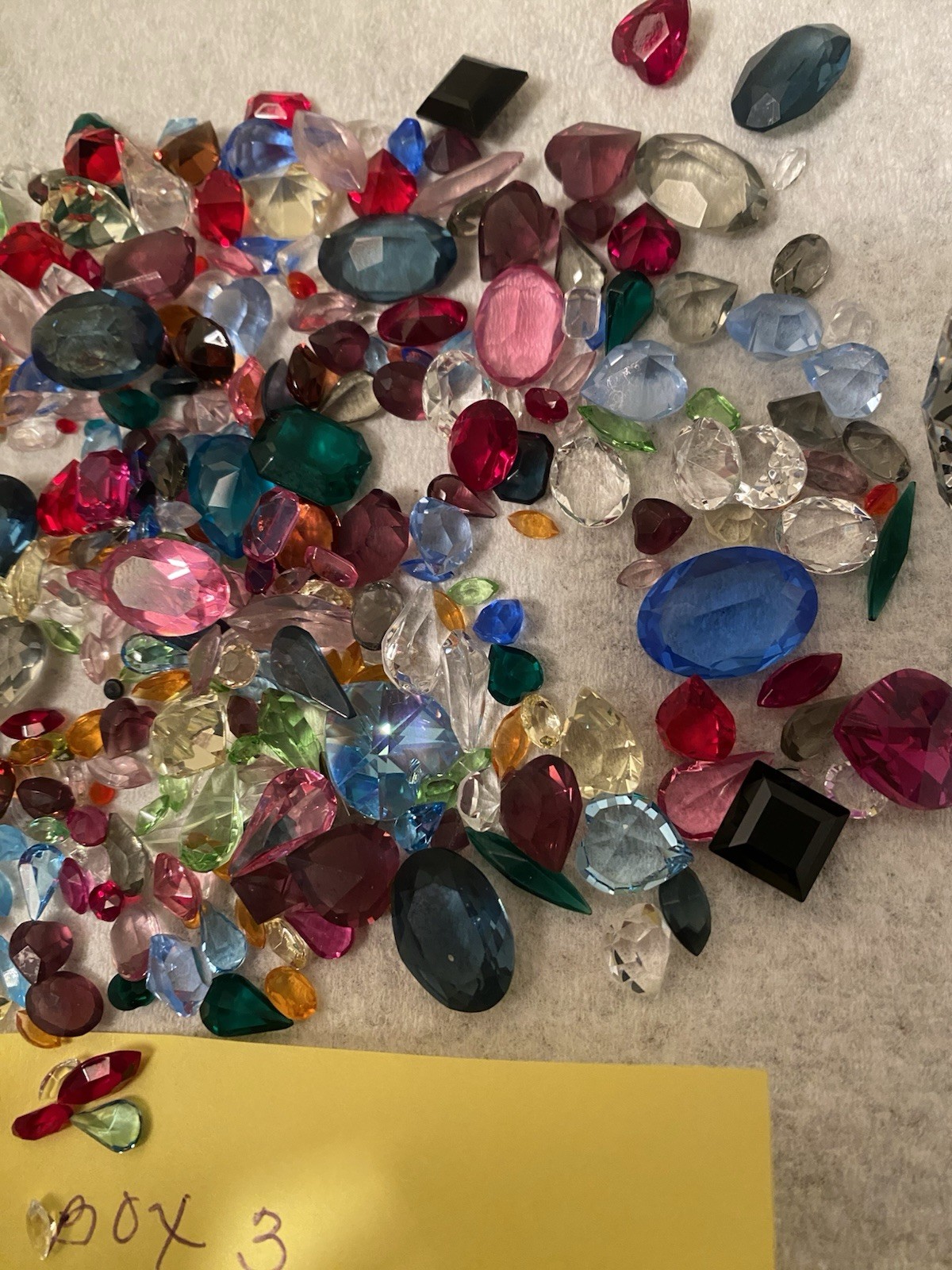 Mixed Lot of Beads/ Stones Swarovski Crystal Glass NEW Bought In AUSTRIA **READ*