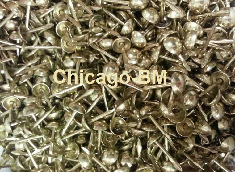 1/4″ Dia Brass-Gilt 1/2″L Nails Upholstery Tack Decorative Nail-100-200-500-1000