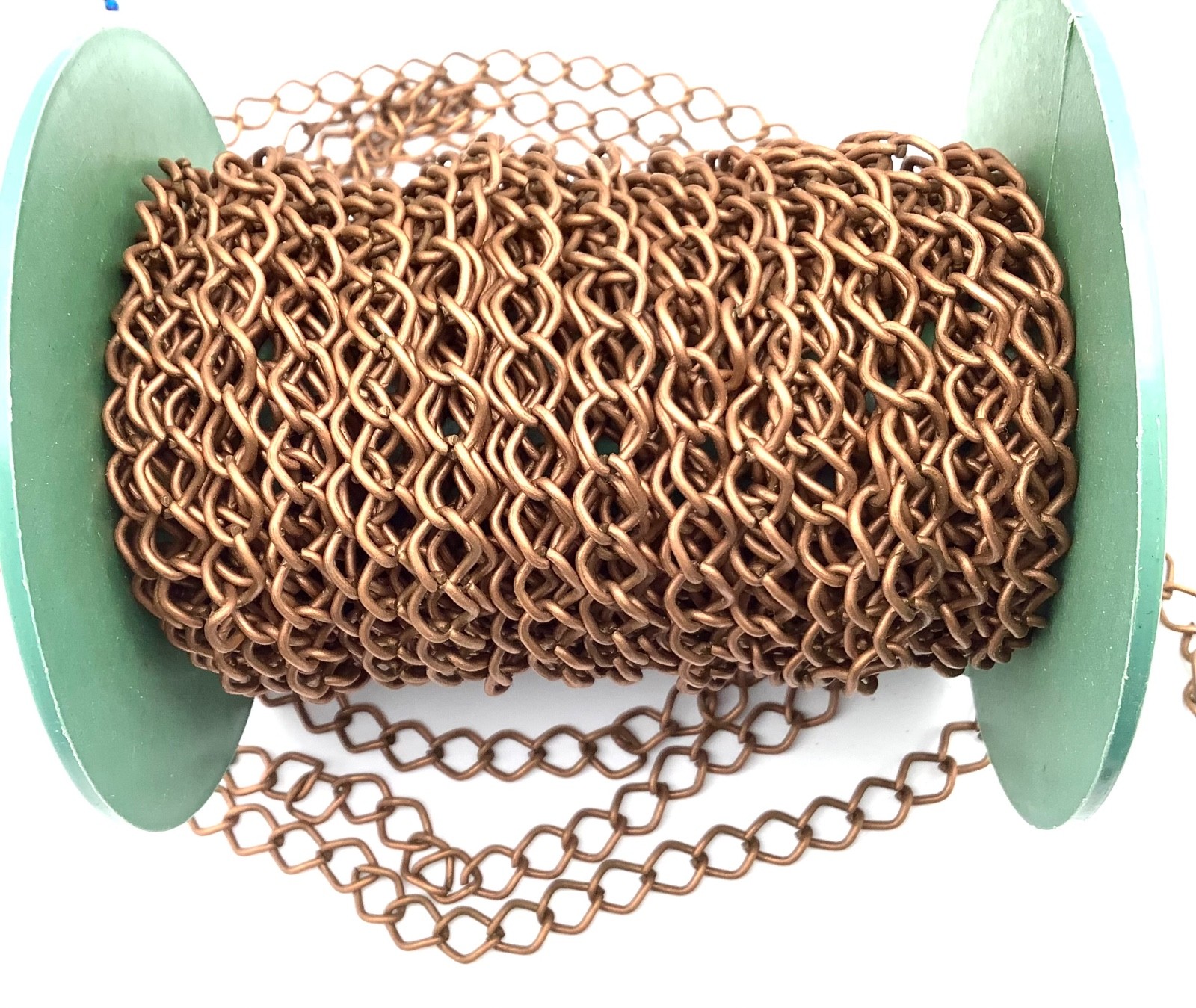 3Feet Antique Copper Metal Cable 10x7mm Chain-#AT6624