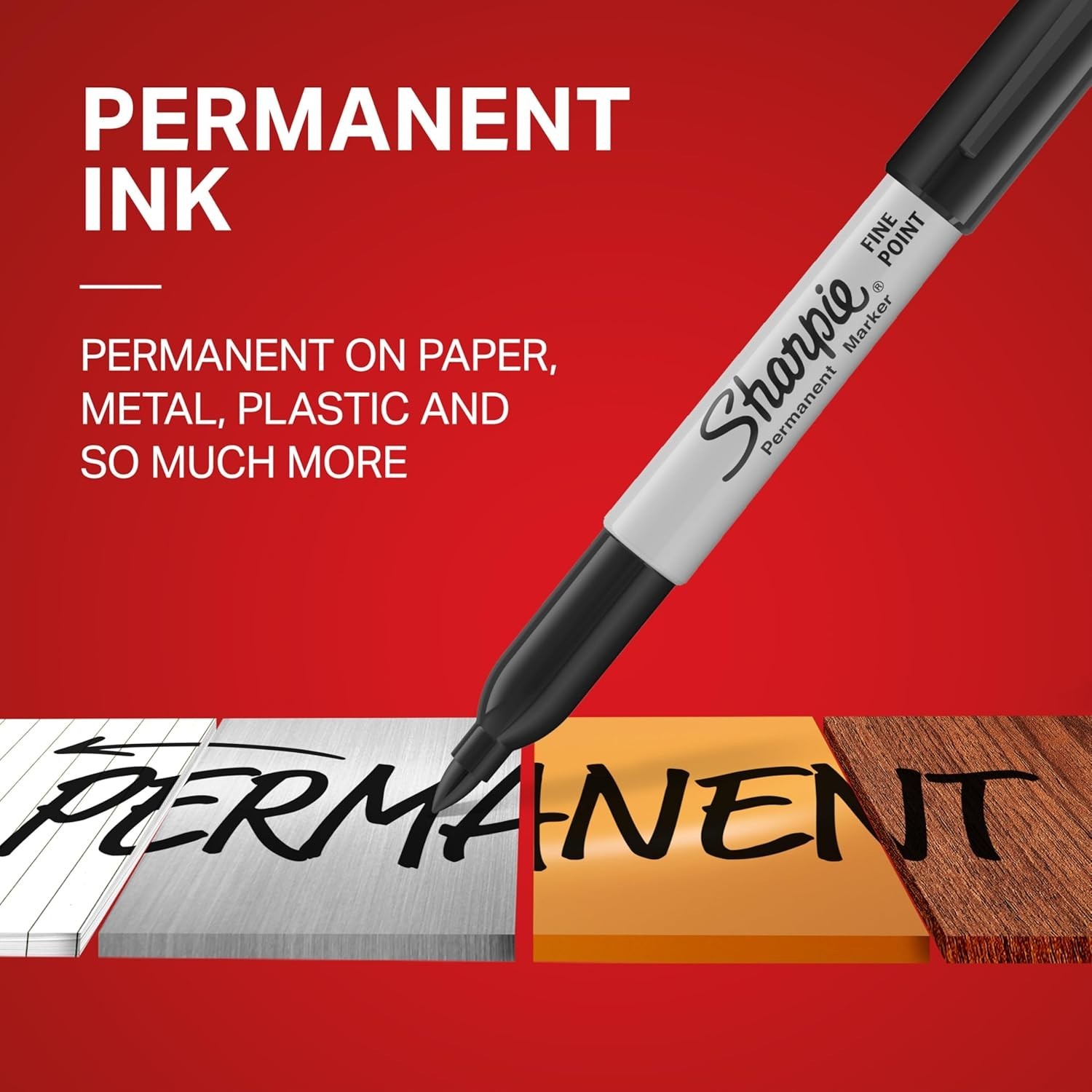 Quality Fine Tip Black Permanent Markers – Quick Drying Ink Pack