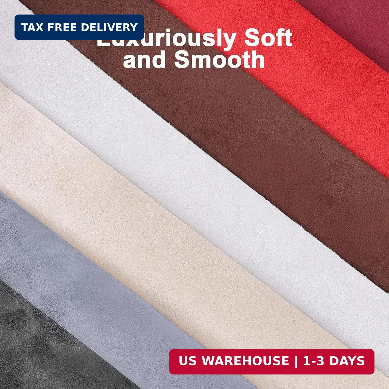 Premium Black Suede Fabric Wrap – 17×70 inch Suede Wrap for Car Interior – Self-