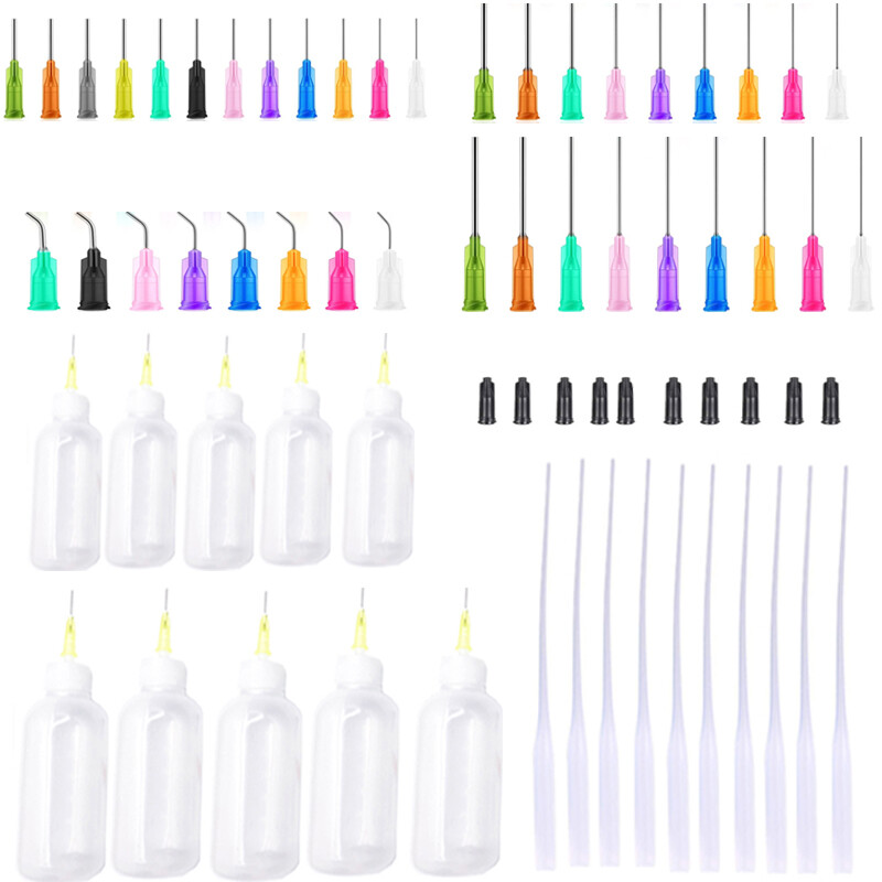 Plastic Empty Oil Dropper Bottle with Steel Needle Drip