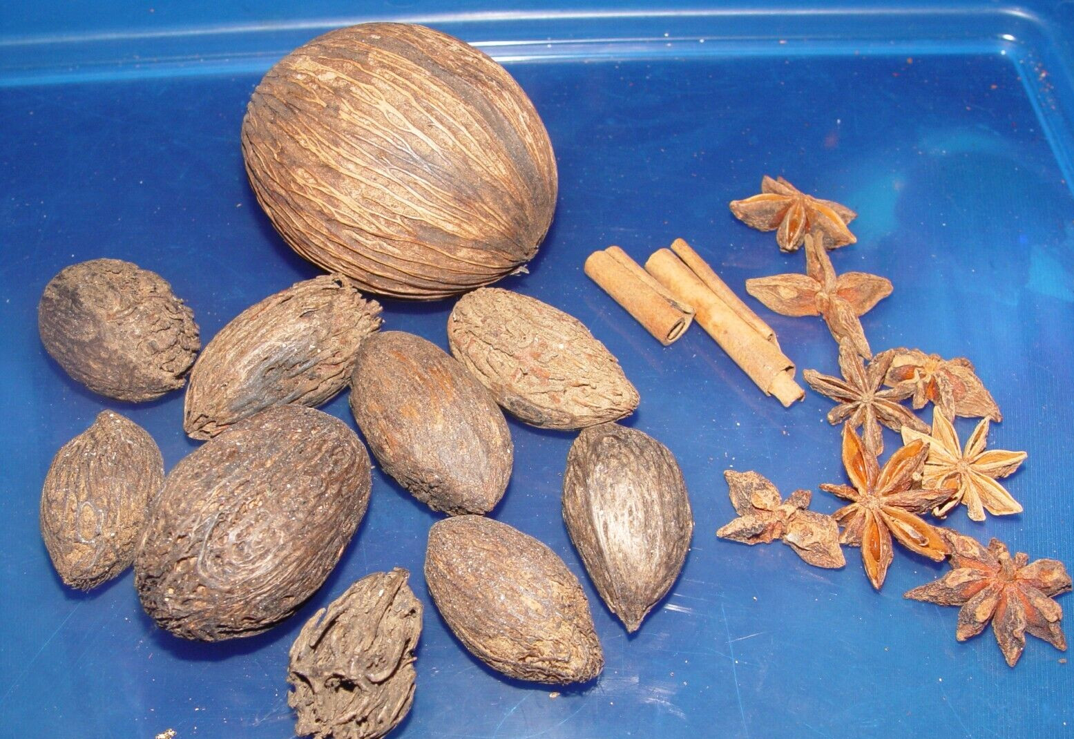 Rustic Spheres Orbs Pine Cone Star Anise Vase Bowl Centerpiece Fill Crafts LOT