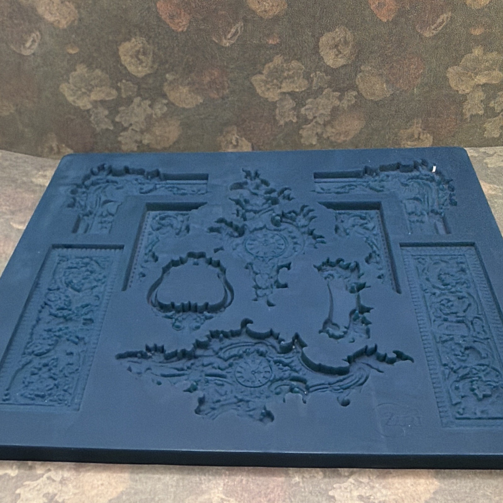 Baroque Ornaments Silicone Mould by Zuri Designs