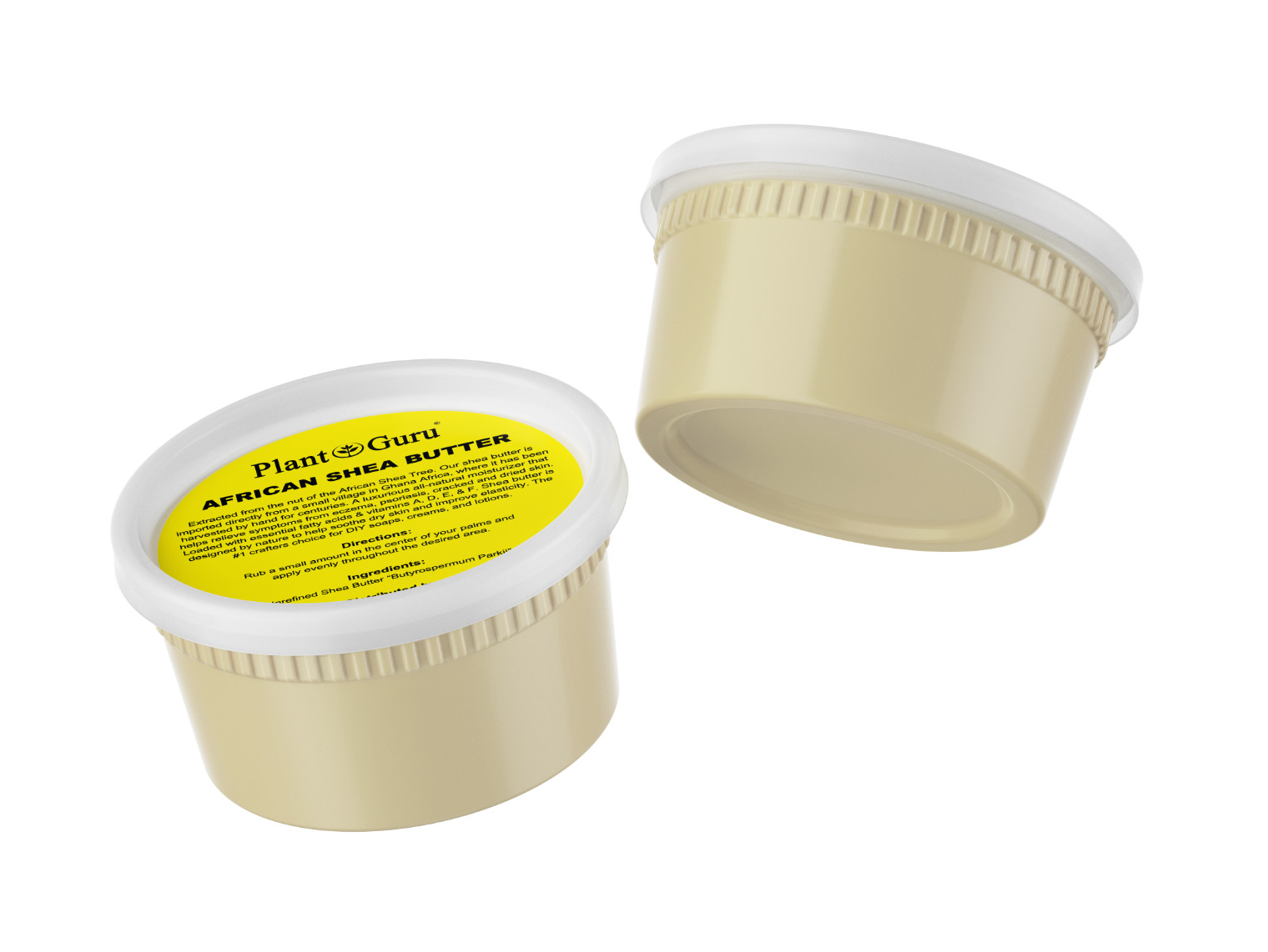 Raw African Shea Butter 12 oz. 100% Pure Organic Unrefined Natural From Ghana