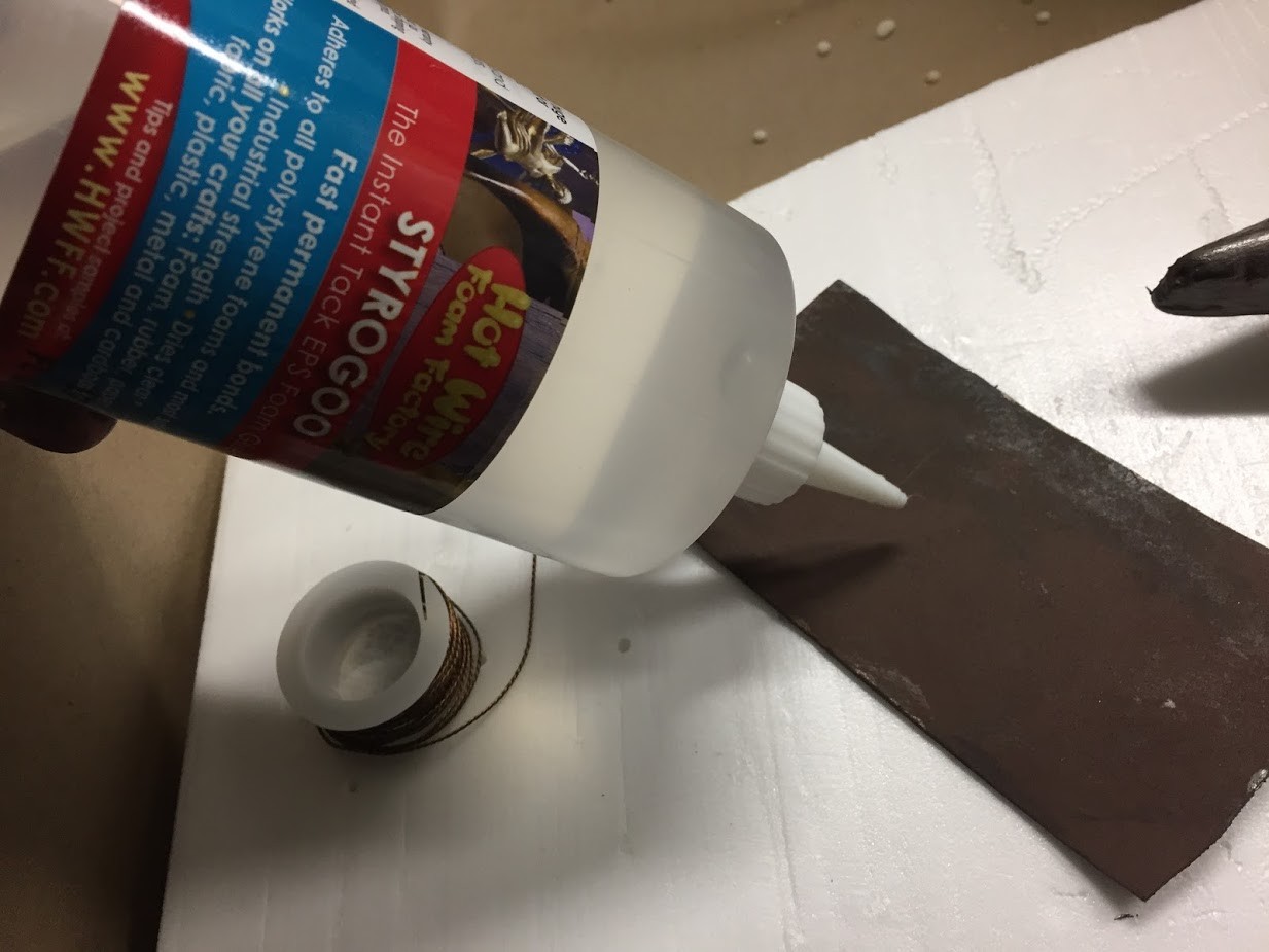 Hot Wire Foam Factory StyroGoo Foam-Safe Adhesive Glue (Clear) #028SG-8.5