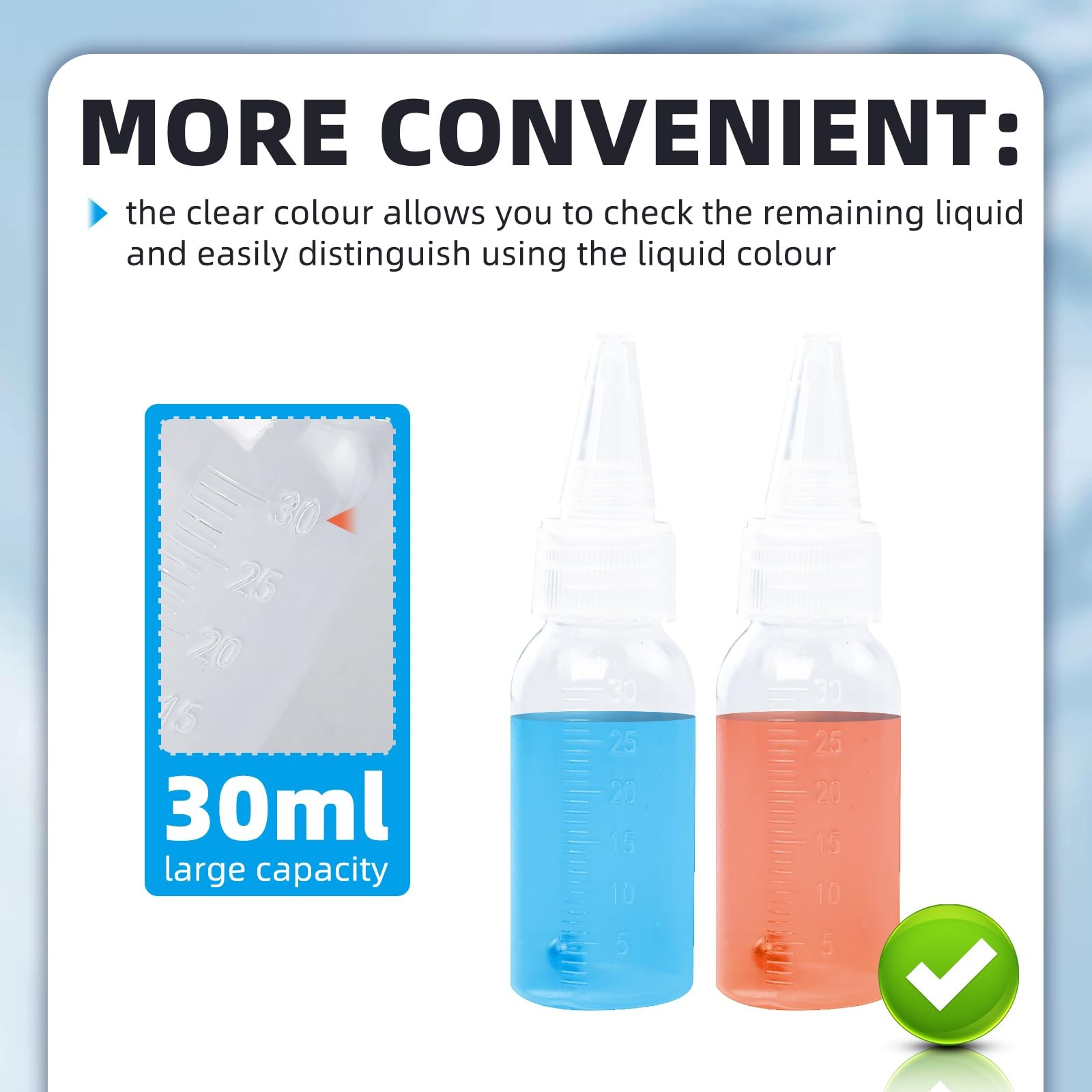 10Pcs Paint Bottle, 30ml Empty Airbrush Bottles with Scale, Plastic Airbrush …