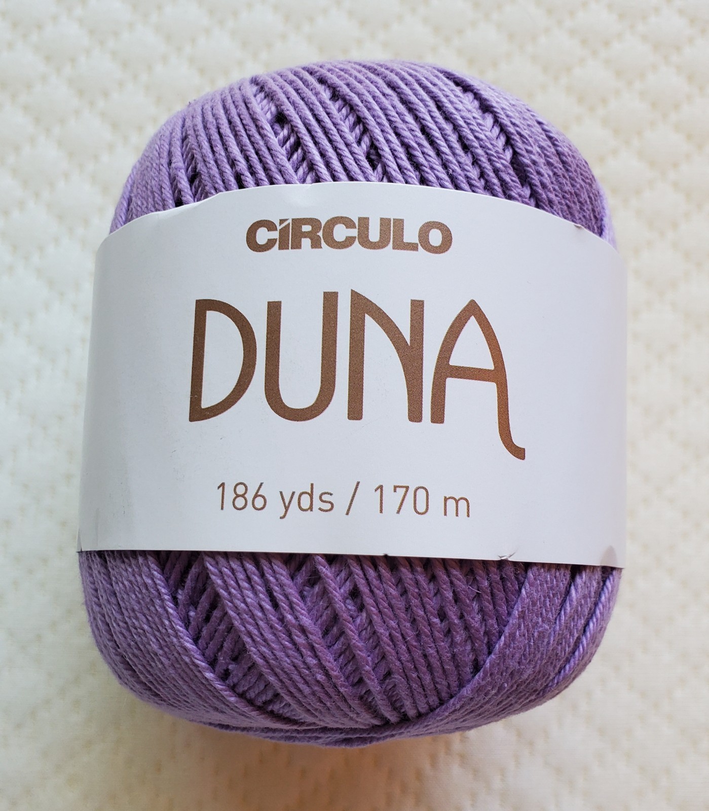 Círculo Duna Yarn – 186 yds, 3.52 oz – Light DK Yarn – 100% Mercerized Yarn