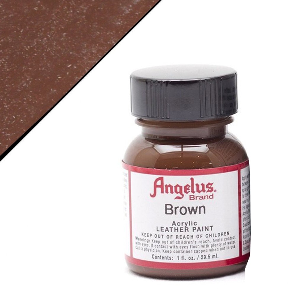 16AS Angelus Acrylic Leather Paint For Purse Leather Vinyl 1 Oz All 80 Colors