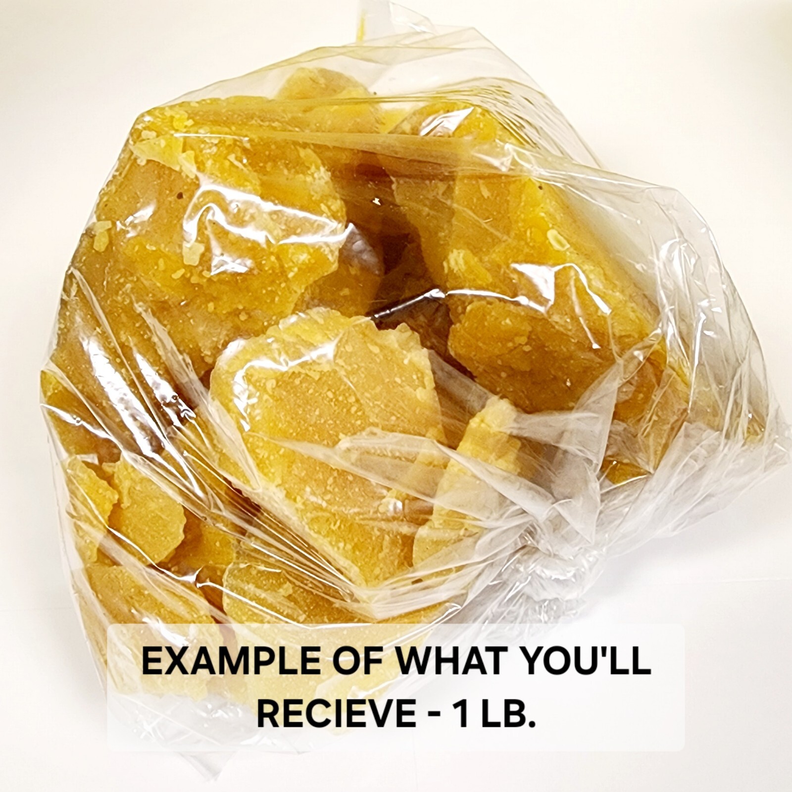 Straight From the Bee Hive RAW Unfiltered Pure Beeswax Natural Yellow Bee’s Wax