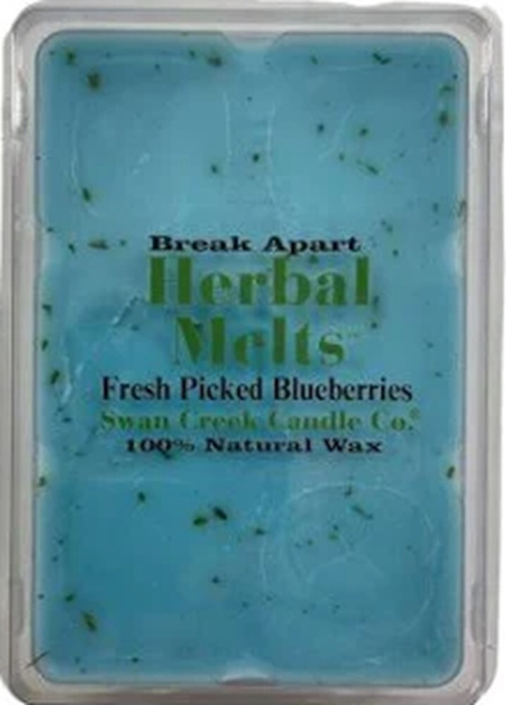Swan Creek Candle Soy Drizzle Melt 5.25 Oz. – Fresh Picked Blueberries