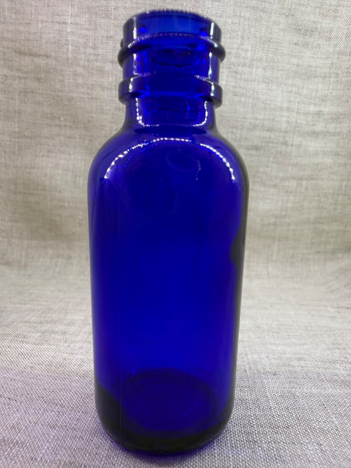 1 oz Blue Glass Dropper Bottle 30ml White Cap,DIY Serum, Tincture, Oil