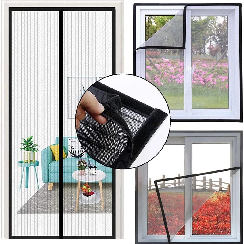 16.5ft Hook Loop Self Adhesive Fastener Tape Heavy Duty Double Sided Sticky Tape