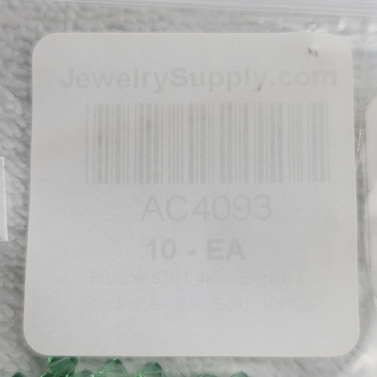 Swarovski Crystal Bead Lot Green Emerald Erinite Bicone Cube Pendant Mixed Qty