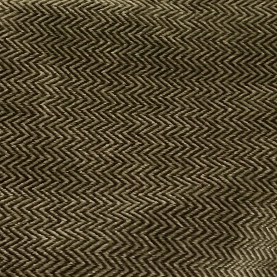 OLIVE GREEN Zig zag linen fabric 56” Width Sold By The Yard
