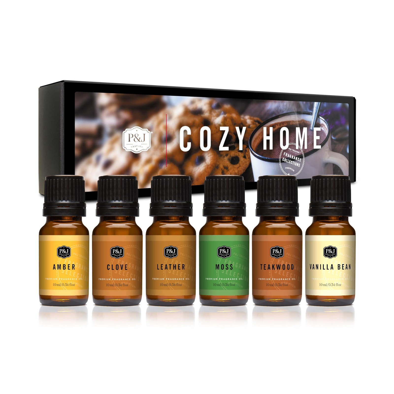 Fragrance Oils for Diffusers for Home Cozy Home Set Fragrance Scents for Cand…