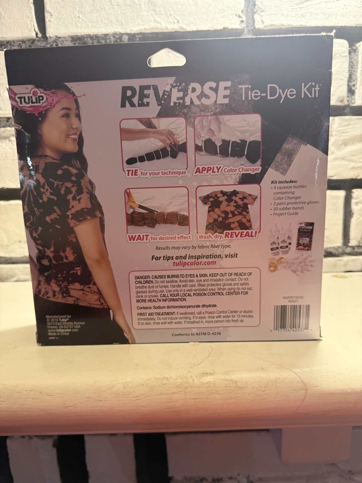 Tulip Reverse Tie-Dye Color Changer Kit, 41-Piece Powder Color Remover