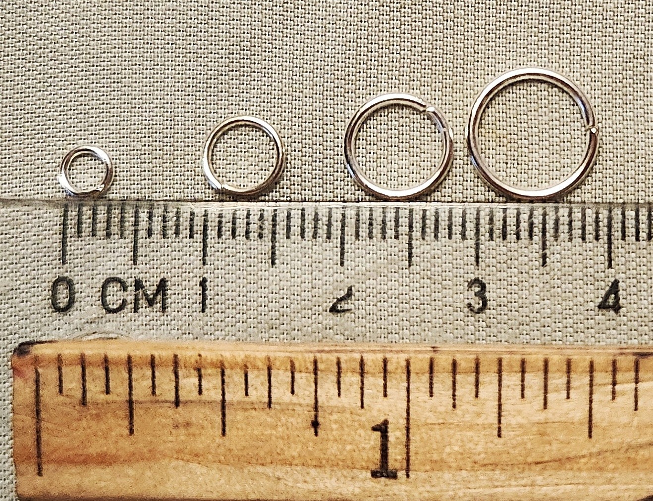 25 or 50 4 6 8 10mm Open Jump Rings gold silver copper bronze gunmetal Rose