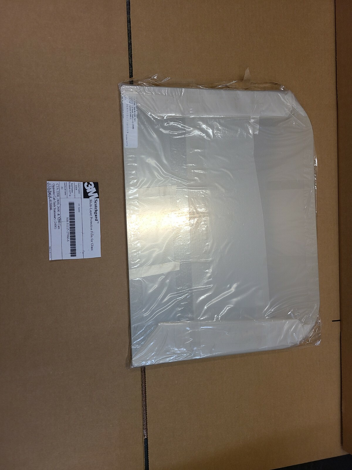 20 3M Scotchgard Multi-Layer Protective Film, 21×16 damage by vandalism # 1004
