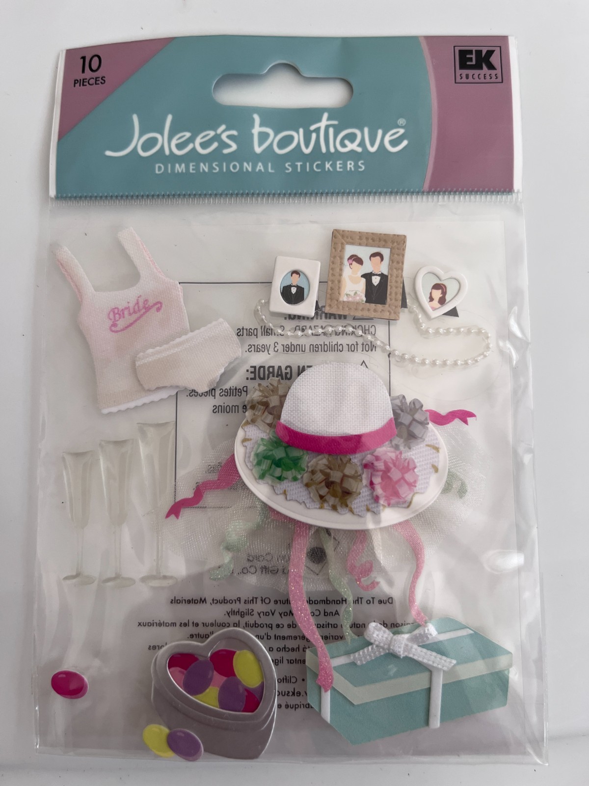 Jolee’s Dimensional Stickers – Various Themes – You Choose