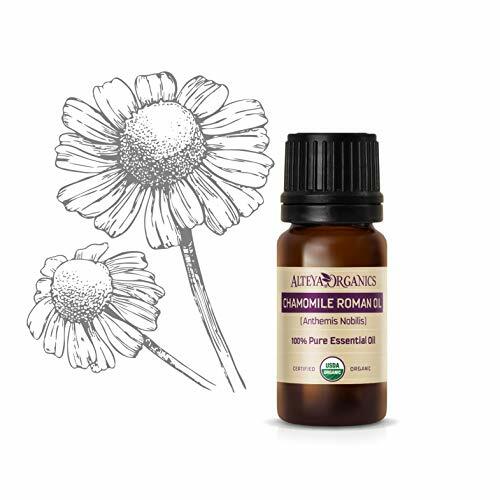 Alteya USDA Certified Organic Roman Chamomile Essential Oil 0.17 Fl Oz/ 5mL