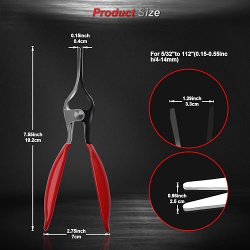 Automotive Hose Remover Pliers – Effortlessly Disconnect and Remove Vacuum