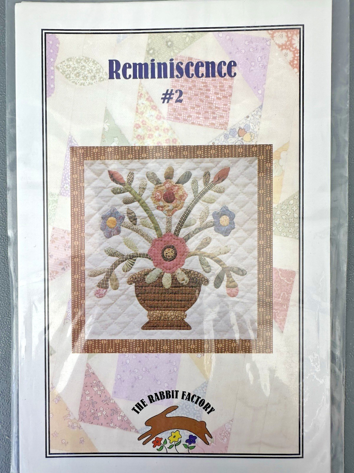 The Rabbit Factory Quilt Pattern Reminiscence Quilt of the Month 1-12 READ
