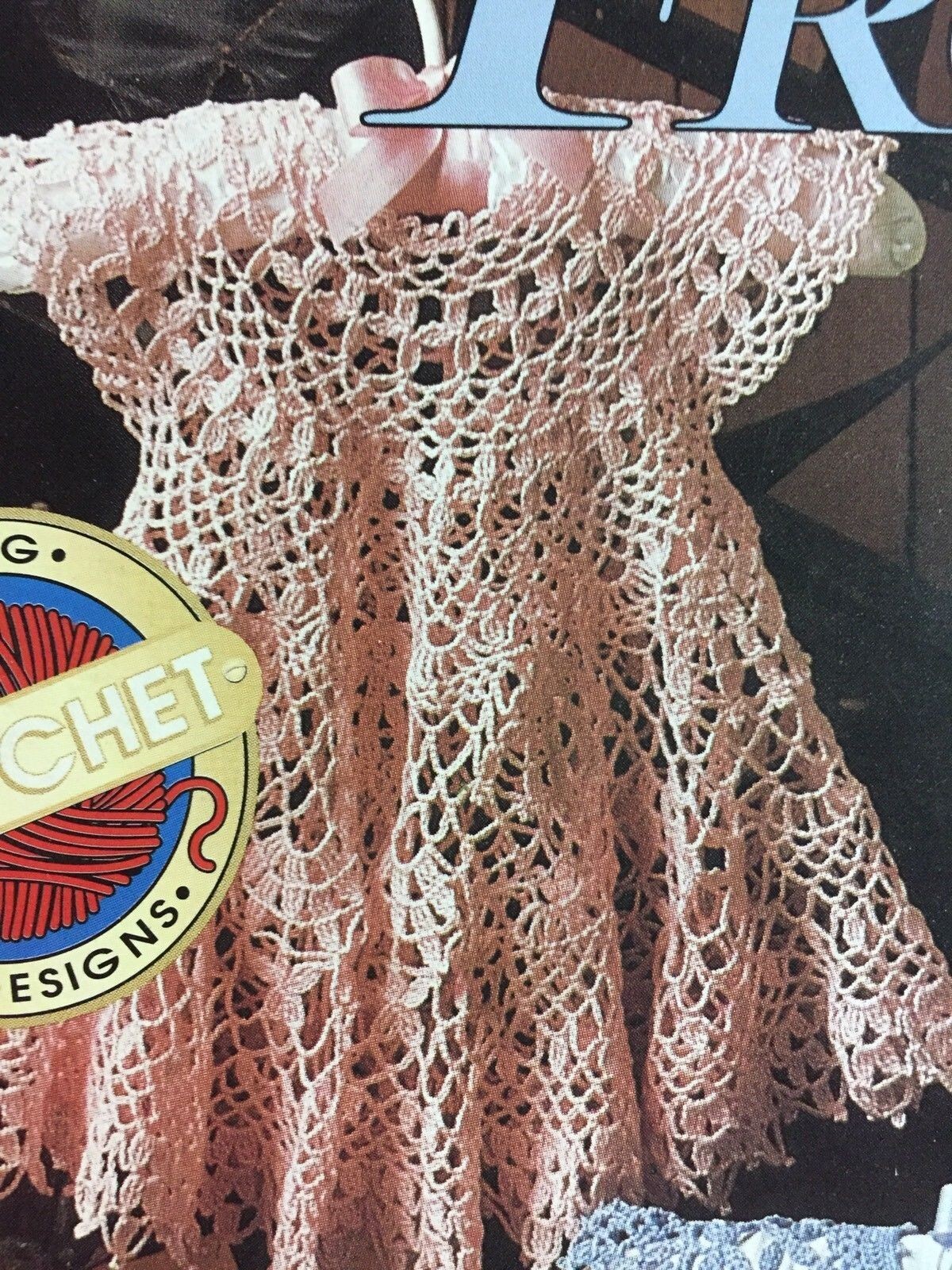 Frilly Frocks thread crochet patterns lacy dresses for baby girls 0-12 months