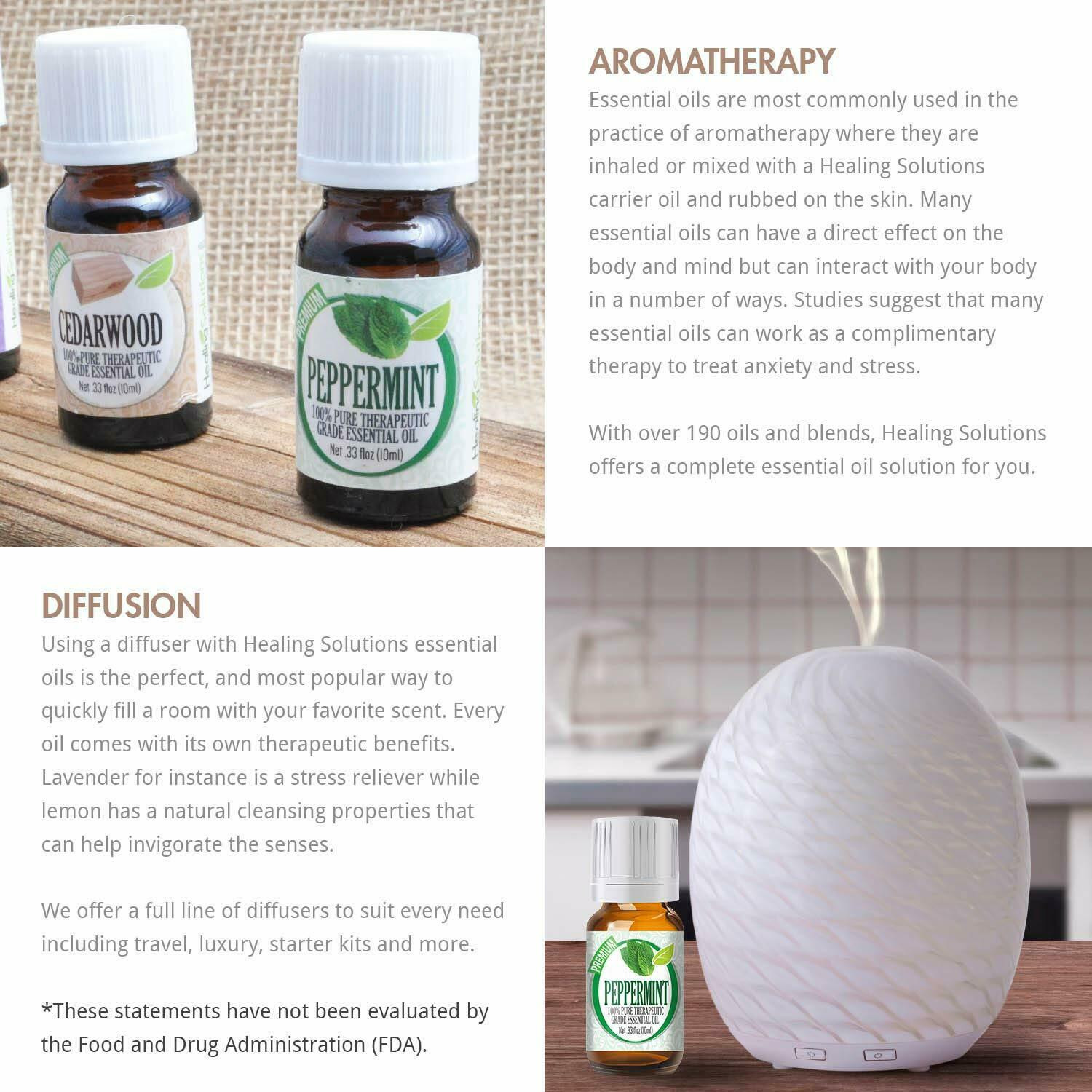 Healing Solutions Organic 10ml Oils