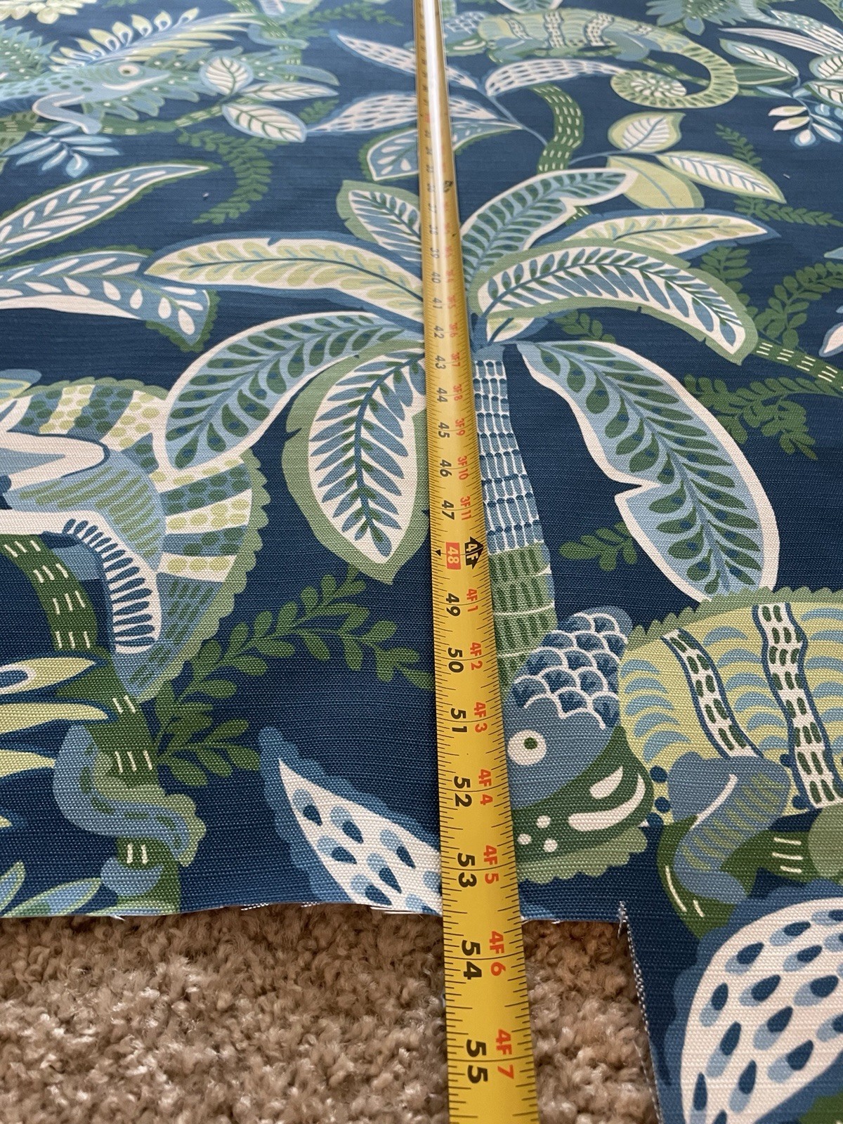 Thibaut Iggy Coastal Blue Indoor/Outdoor Fabric 1.30+ Yards Upholstery