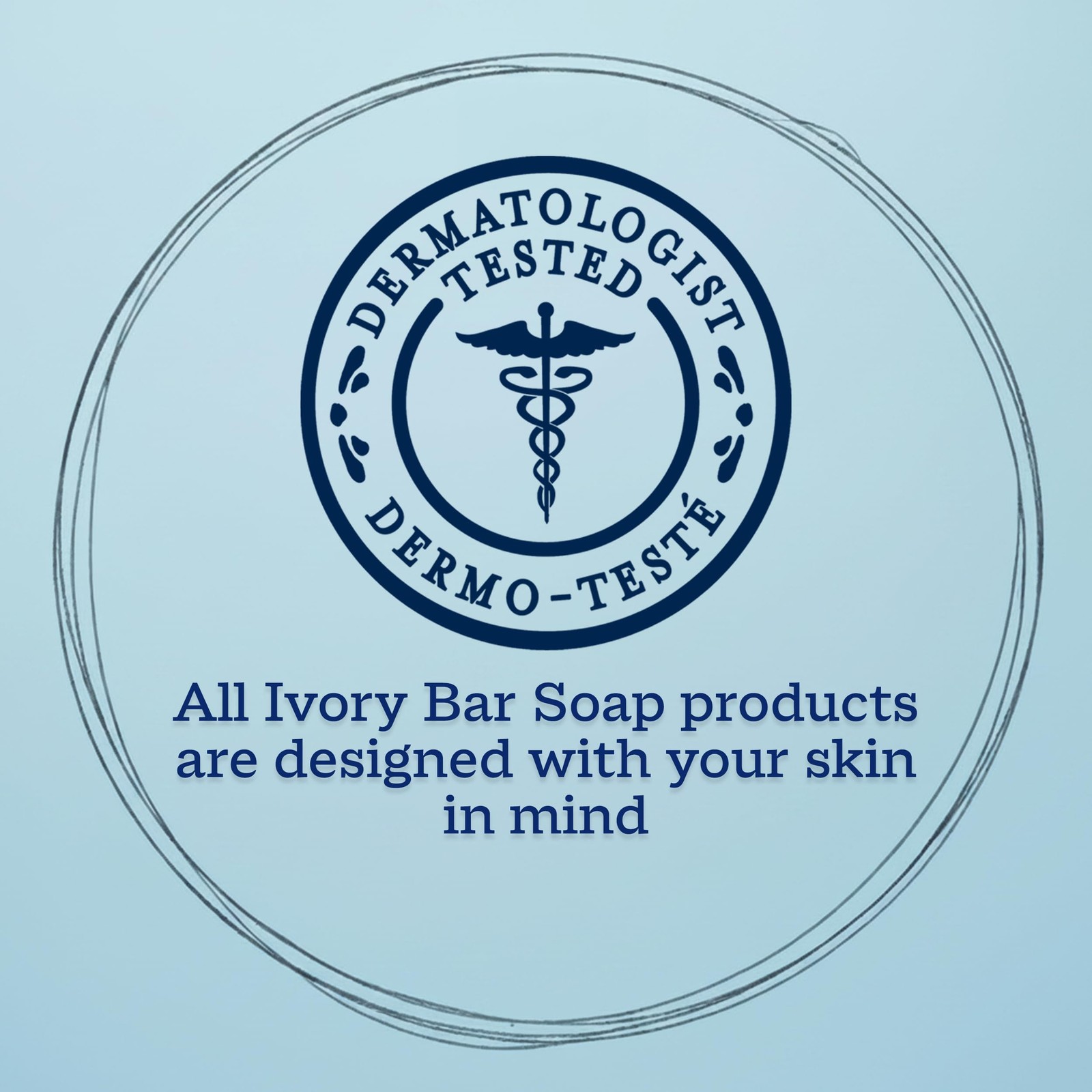 Ivory Gentle Bar Soap Original Scent, 99.44% Pure Plant-Based Cleanser(10-Count)