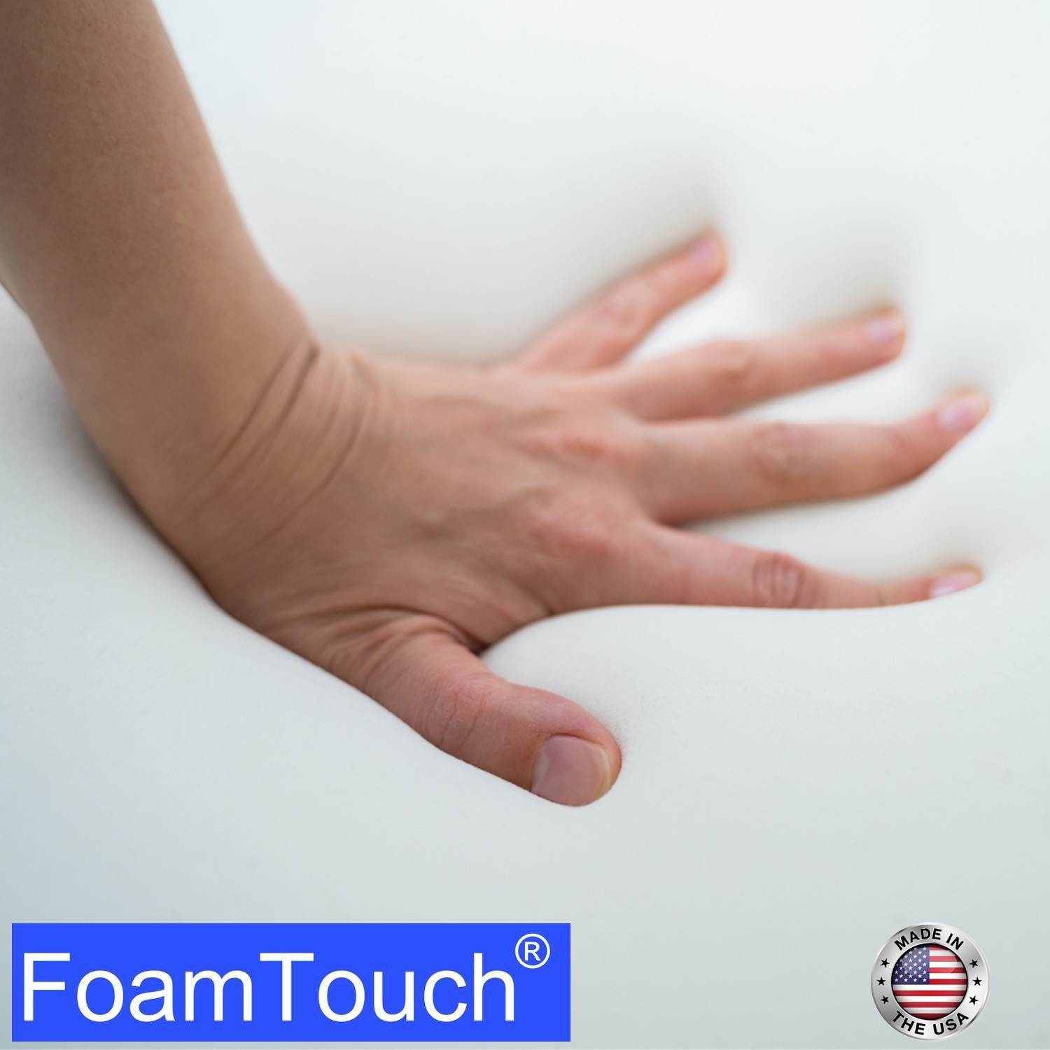 FoamTouch High Density Upholstery Foam Cushion 2″ x 24″ x 60″ Custom Cut