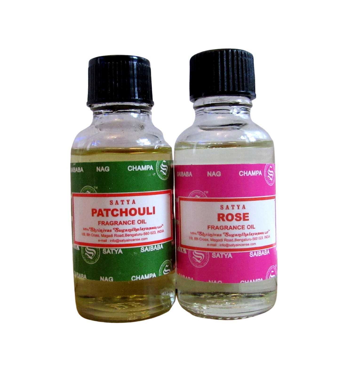 Satya Fragrance Oils, 30ml 1oz Glass Bottle for Incense, Soaps, Candles, Resins