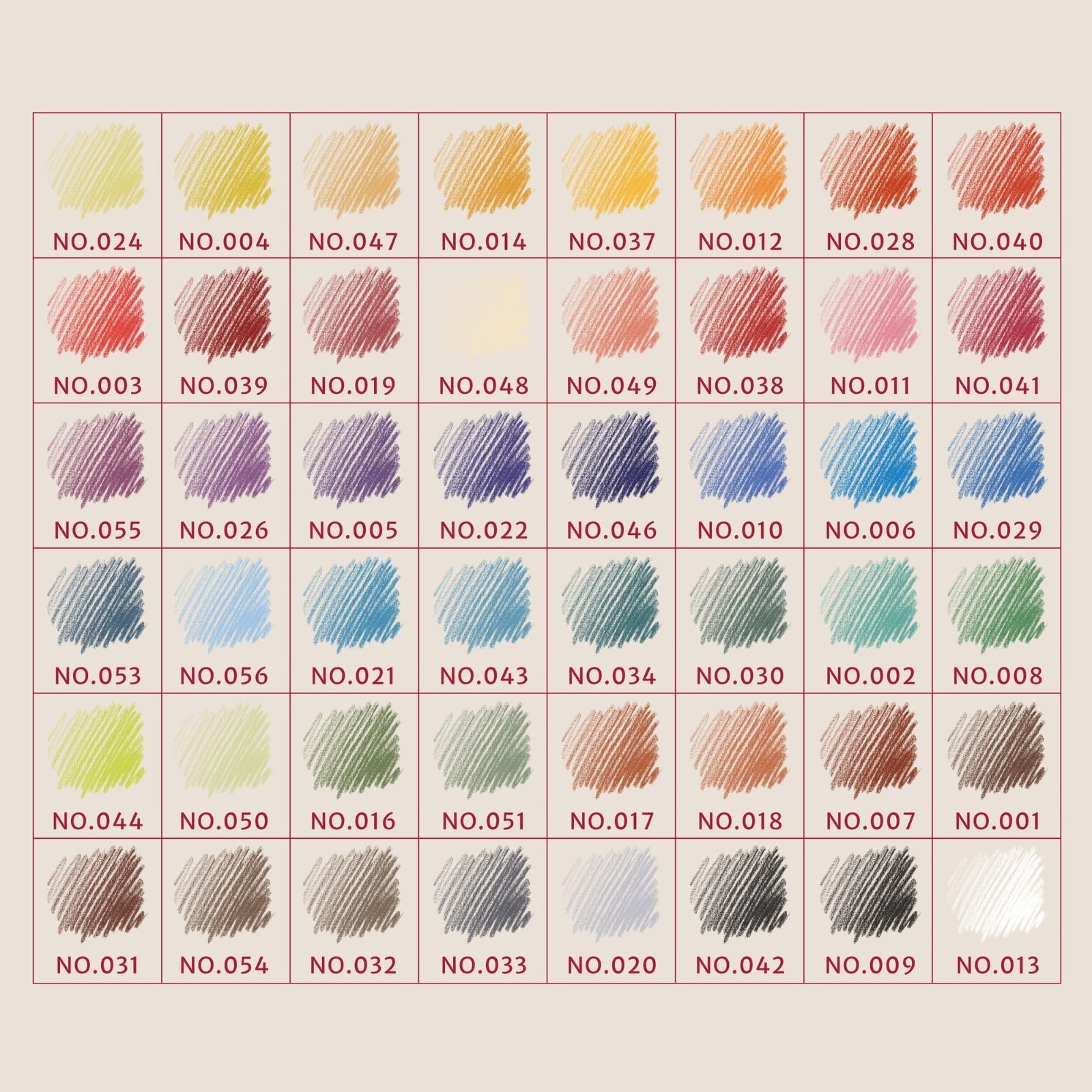 ✨NEW/SEALED✨ Conté à Paris Colour Pastel Carré Wood Box, Set of 48, Assorted